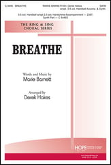 Breathe SATB choral sheet music cover